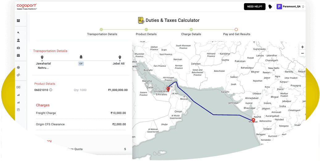 duties And Taxes Image