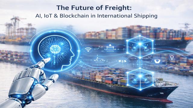 The Future of Freight: AI, IoT & Blockchain in International Shipping
