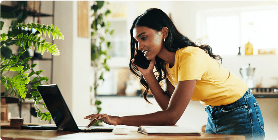 Girl With laptop