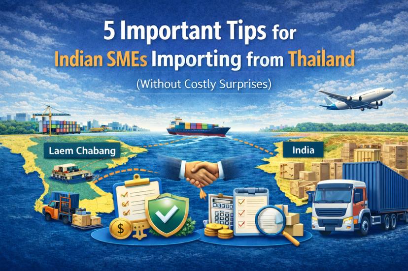 5 Important Tips for Indian SMEs Importing from Thailand (Without Costly Surprises)