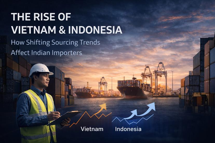 The Rise of Vietnam & Indonesia: How Shifting Sourcing Trends Affect Indian Importers
