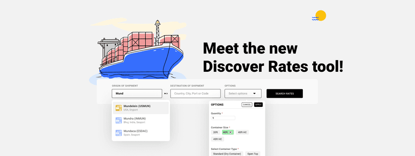 Get Freight with Cogoport’s Discover Rates Tool